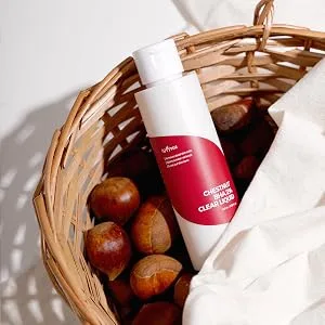ISNTREE Chestnut BHA 2% Clear Liquid 100ml 3.38 fl oz dual care for pores with BHA and Chestnut Shell - exfoliant toner