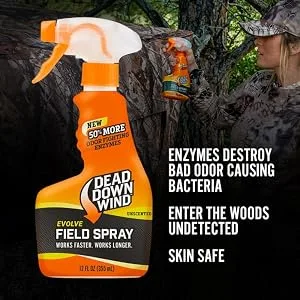 Dead Down Wind 1233: Antiperspirant & Deodorant Soft Solid - field spray scent cover hunting dead down wind