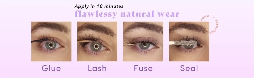 Lilac St Pro Lash Glue for Fake Eyelashes - Black Pro Black - Glue
