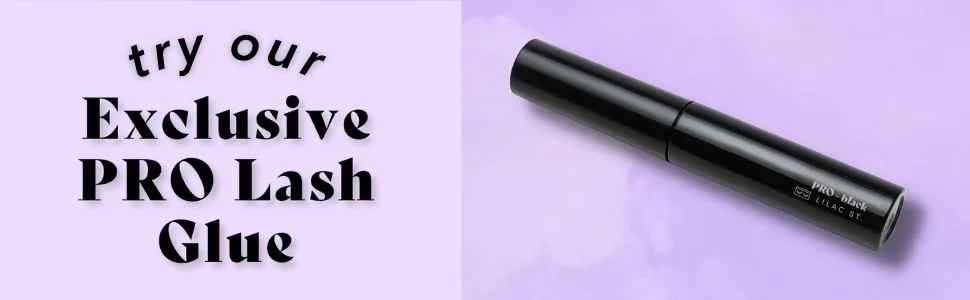 Lilac St Pro Lash Glue for Fake Eyelashes - Black Pro Black - PRO Black Lash Glue