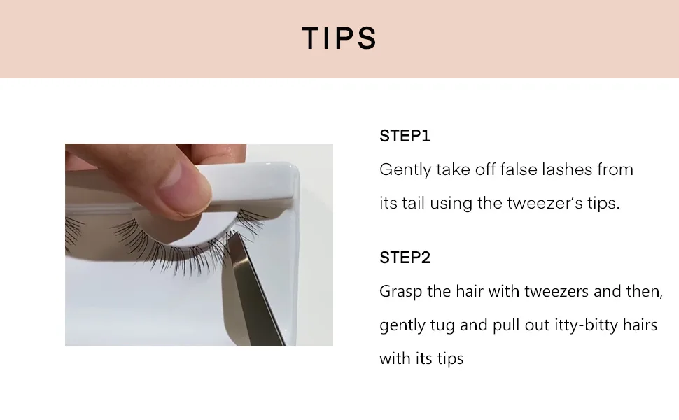 THE TOOL LAB 1054 Air Pick Tweezers   Tweezer  Stainless Steel Hair Removal Makeup Tool - 1054