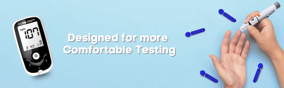 CUROfit 28G 100 Twist Top Lancets  Simple Comfortable Blood Glucose & Cholesterol Measurements - Designed for more comfortable testing