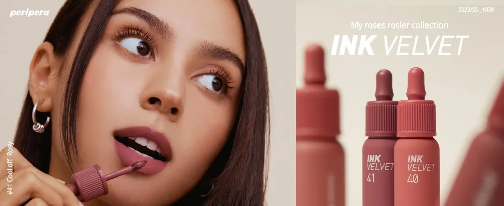 Peripera Ink the Velvet Lip Tint  Liquid Lip (0.14 fl oz  020 CLASSY PLUM ROSE) - product information 10