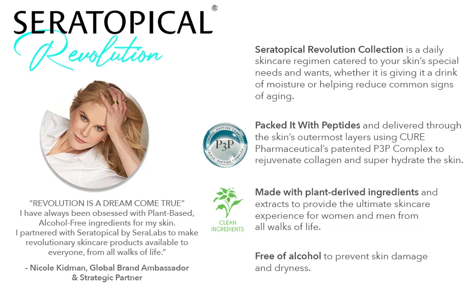 SERATOPICAL Revolution Triple Power Anti-Aging Freedom Day & Night Moisturizer 1oz - Seratopical NK 2