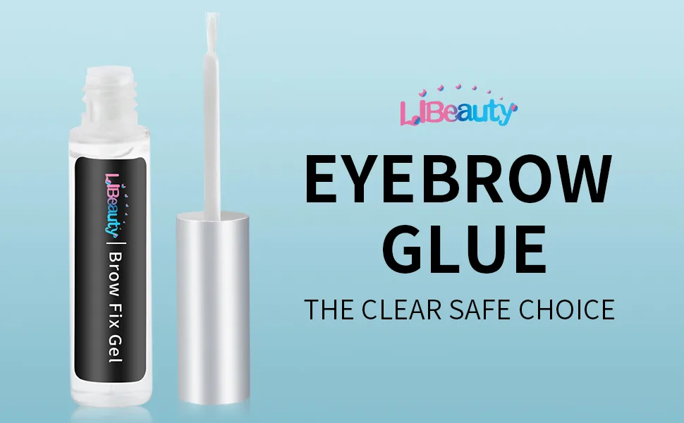 Libeauty Brow Lamination Glue Eyebrow Lift Adhesives for Eyelash Perm Fixed Clear Lash Lifting Glue Use at Home Or Salon 1Pcs Brow Lamination Glue - brow lift