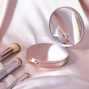 MIYADIVA Magnifying Mirror with Light  Hand Mirror Travel Makeup Mirror with 3 Side 20X 5X 1X Magnification  Travel Magnifying Mirror for Pocket - compact mirror