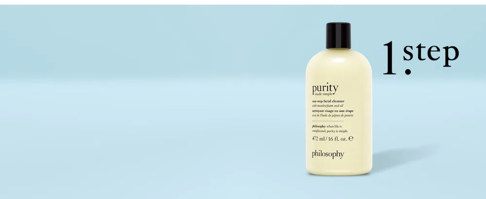 philosophy hope in a jar - eye revival serum-in-cream - Step 1 Cleanse