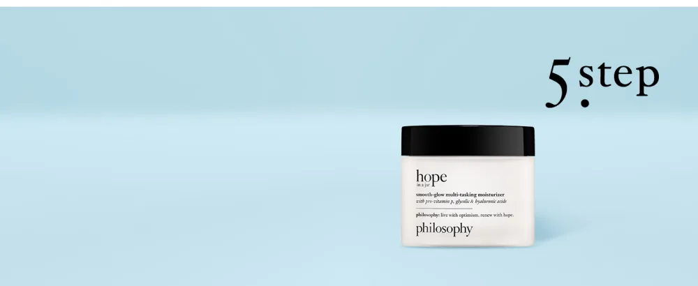 philosophy hope in a jar - eye revival serum-in-cream - Step 5 Moisturize