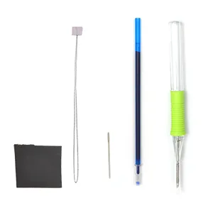 Punch Needle Kit Punch Needle Kits Adults Beginner Punch Needle Kit for Beginners Punch Needle Starter Kit Punch Needle Embroidery Kits Needle Punch Kit Needle Punch Needle Kit Embroidery Pen Kit - Punch Needle,Threader,