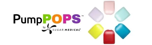 Sugar Medical - PumpPOPS Reusable Omnipod Cover - Soft  Flexible & Easy to Remove Cover for Diabetic Insulin Pumps (Light Pink) - PumpPOPS Reusable Covers for Your Omnipod