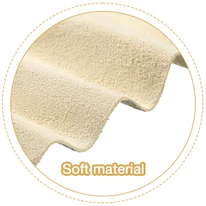 Potchen 20 Pieces Pre Cut Chamois for Smoothing Pot Rim Clay Pottery Tools Soft Cloth Leather Tool Kit Ceramic Supplies Ceramics Trimming (3 x 3.7 Inch) - 16166