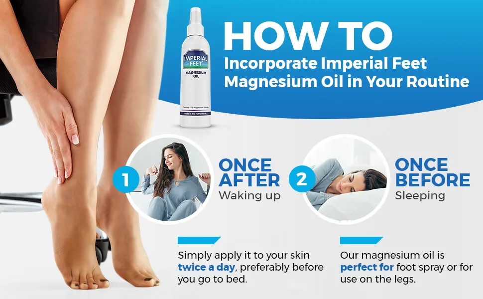 Imperial feet Magnesium Oil - product information 10