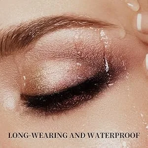 LAMUSELAND Glitter Eyeshadow Stick  2pcs/set Matte Cream Nude Double Colors Eyeshadow Pencil  Shimmer Gradient High Pigment Long Lasting Eyeshadow Makeup (B) - Long-lasting Waterproof
