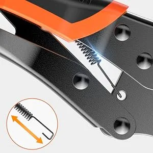 Heavy Duty Snap Fastener Tool Adjustable Snap Setter Tool Includes 20 Sets 15mm Snaps for Boat Cover  Replacing Metal Snaps  Repairing Boat Covers  Canvas  Sewing  Tarps orange - product information 10