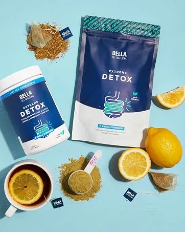 Bella All Natural Extreme Detox Powder (unflavored) - coffee