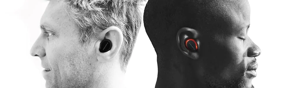 Plugfones Sovereign Duo Bluetooth Earplugs + Earphones - Double Set