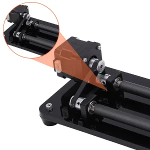 Laser Rotary Roller  Laser Engraver Y-axis Rotary Roller Engraving Module for Cylindrical Objects  Compatible with Most Kinds of CNC Laser Cutter and Engraver Machine  3D Printer Accessories Three Grades Adjustable Laser... - laser engraver y-axis rotary roller engraving module rotating engraving cylindrical objects cans
