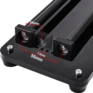 Laser Rotary Roller  Laser Engraver Y-axis Rotary Roller Engraving Module for Cylindrical Objects  Compatible with Most Kinds of CNC Laser Cutter and Engraver Machine  3D Printer Accessories Three Grades Adjustable Laser... - laser rotary y-axis roller engraver rotary attachment engraving cutting cylindrical objects cans