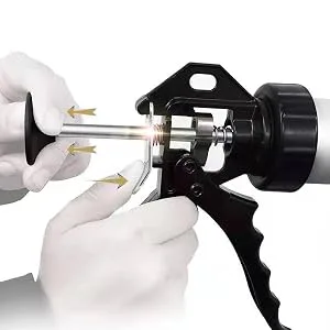 Clay Extruder  Clay Gun Tool is Assigned 13 Different Discs  Hand-Held Clay Extruder Gun for Sculpturing and Crafting - clay extruder tool