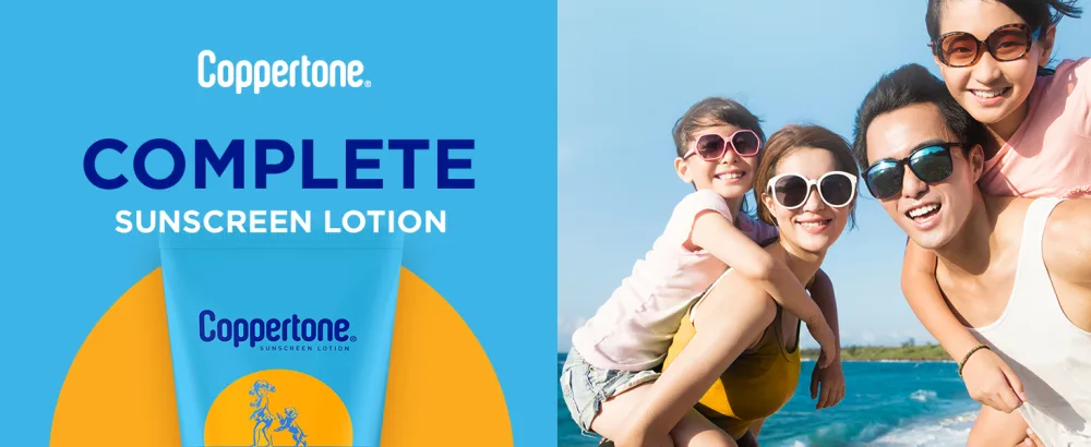 Coppertone COMPLETE SPF 50 Sunscreen Lotion  Lightweight  Moisturizing Sunscreen  Water Resistant Body Sunscreen SPF 50  7 Fl Oz Tube - coppertone sunscreen lotion, coppertone complete sunscreen lotion, sunscreen lotion, sunscreen, spf