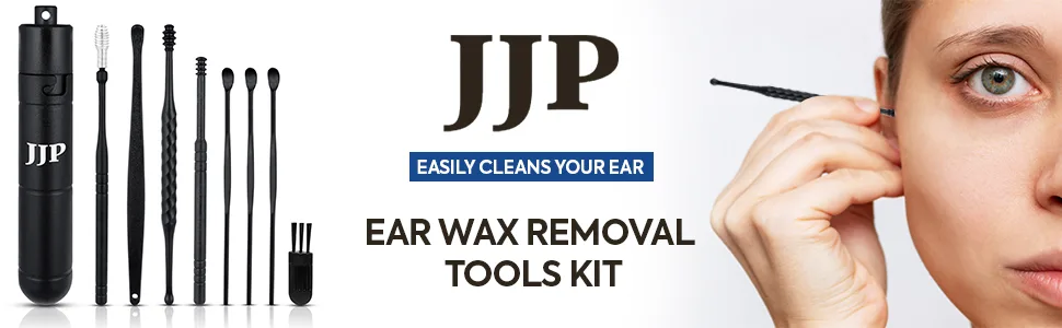 8 pcs Ear Pick  Ear Wax Removal Kit  plizer Homie Earwax Remover Set with Brush  Ear Cleansing Tool Set and Storage Box - ear picker