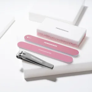 Tweezerman Exclusive Rose Tea Essential Pedicure Kit  4 Piece set - image