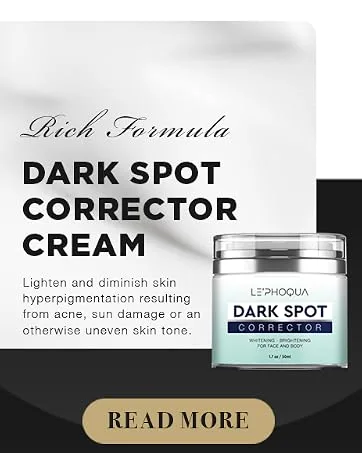 Le'phoqua Advanced Dark Spot Remover Cream for Face & Body  1.7 Fl Oz  All Skin Types  SPF 30  Fade Blemish & Hyperpigmentation blue - dark spot cream