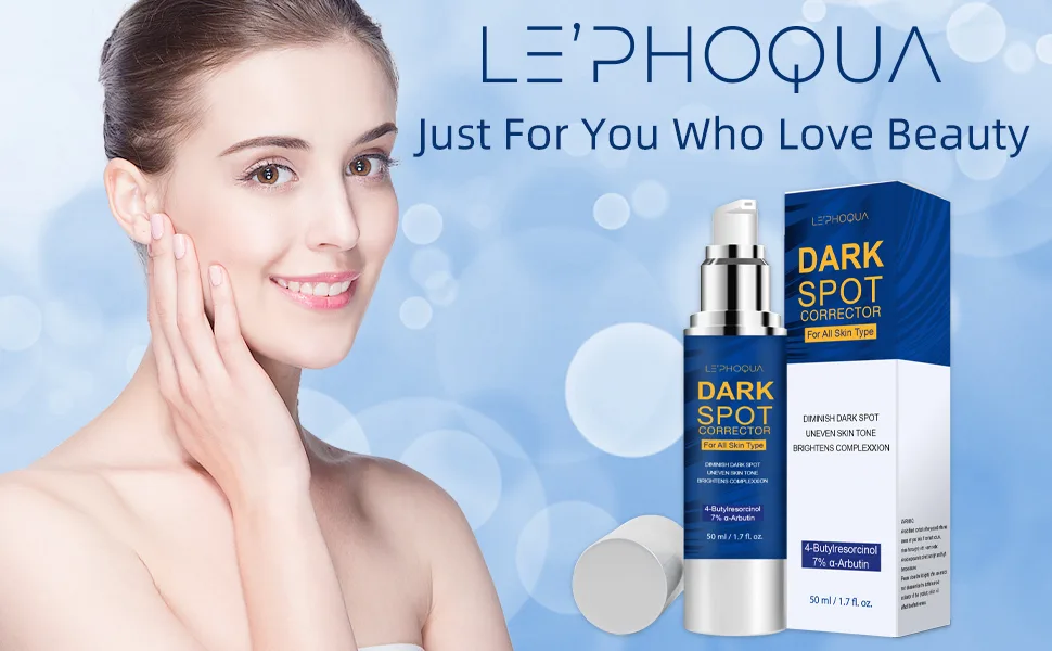 Le'phoqua Advanced Dark Spot Remover Cream for Face & Body  1.7 Fl Oz  All Skin Types  SPF 30  Fade Blemish & Hyperpigmentation blue - underarm cream