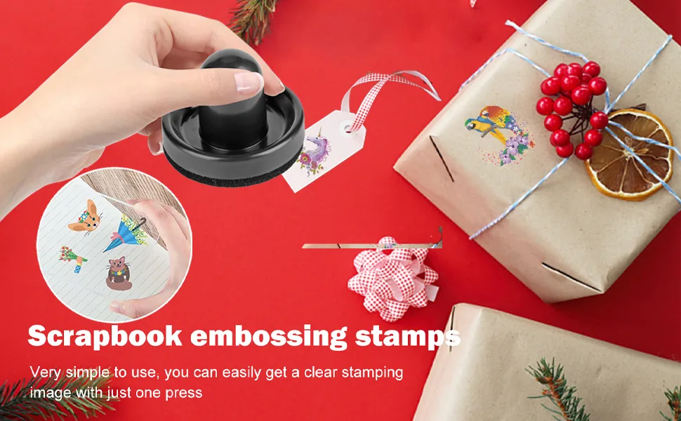 CYFUN DESIGN 2PCS Stamping ToolRubber Stamp Pressure ToolStamping Pressure Tool  Stamping Blocks Press Tools for Card Making DIY Scrapbooking Craft  Arts Supplies - product information 31