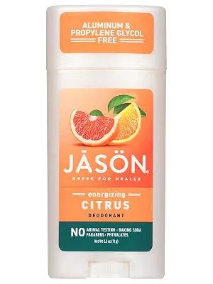 Jason Energizing Citrus Deodorant  2.5 oz - JASON Citrus Deoderant