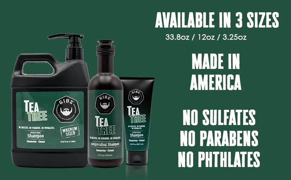 GIBS Grooming Tea Tree Shampoo  12 fl. oz. - TTS4