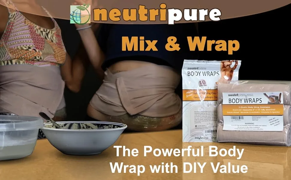 Neutripure SPA Formula Body Wrap Bulk 5 Pounds: Seaweed  Healing Clay  Garcinia Cambogia  and Dead Sea Salt - Neutripure Mix &amp;amp;amp;amp;amp; wrap. Discover the value in DIY home body wrapping