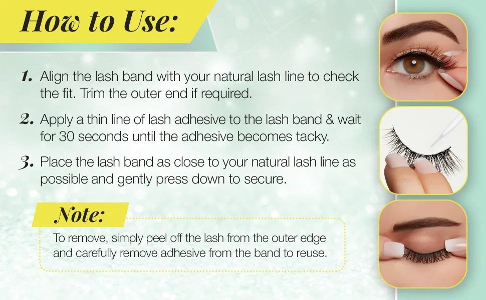 Ardell Active Lash Soak It Up  1 pair - product information 6