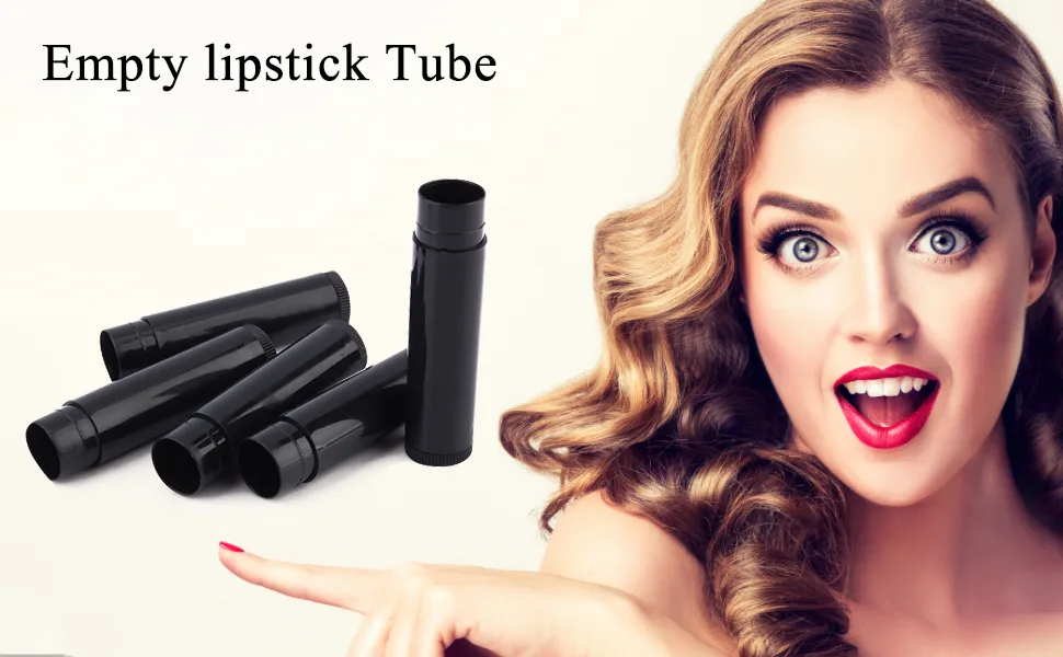Empty lipstick Tube  100PCS Empty Lip Balm Tubes Lip Balm Containers Lipstick Tubes Mascara Cream Tube (5ml) - product information 28