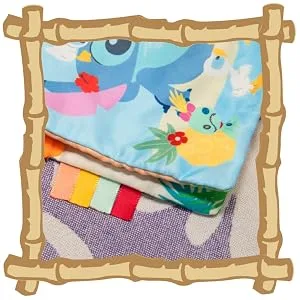 KIDS PREFERRED Disney Baby Lilo & Stitch Soft Book: Stitch ON-The-GO Soft Book  Blue - Baby