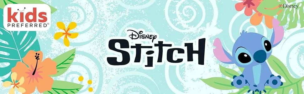 KIDS PREFERRED Disney Baby Lilo & Stitch Soft Book: Stitch ON-The-GO Soft Book  Blue - stitch header