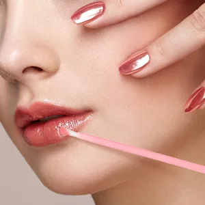 50PCS Disposable Lip Brushes Lipstick Applicator Lip Wands Makeup Beauty Tool Kits PYO Cookie Paint Brush (Pink) Pink 50 - Lipstick Applicator
