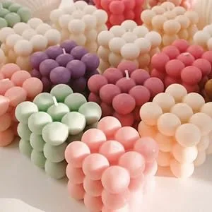 Silicone Candle Molds Set  4PCS Bubble Candle Molds  Candle Molds for Candle Making  Epoxy Mold for Decor  Soap Making Resin Mold for Handmade Chocolate  Pudding  Clay  Ornament - product information 17