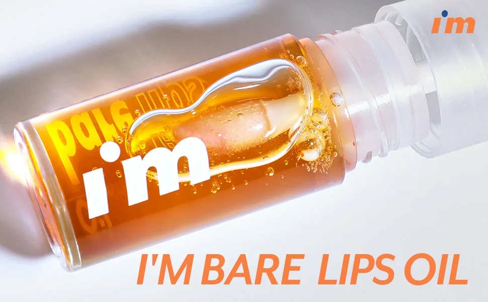 I'M MEME Lip Gloss - Bare Lips | Moisturizer  Non-sticky  Travel-Friendly for Daily Use  001 Original  1.09 Oz - product information 1