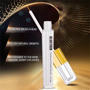 BLUETHIN Eyebrow Growth Serum Regrowth and Conditions Every Last Brow Hair Promotes Appearance of Full  Bold Eyebrows for thicker brows rapid brow - eyelash serum