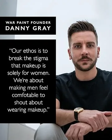 War Paint For Men Lightweight Liquid Concealer Pen - Vegan Friendly & Cruelty-Free - Natural Looking Makeup For Men - Tan Shade - 3ml - War Paint for Men