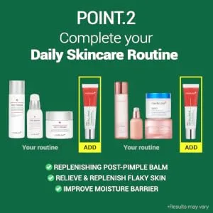 Medicube Red Centella Balm || Highly concentrated balm type solution with 1% Centella titrated extract | Special care solution after breakouts I No artificial coloring | No artificial fragrances | Korean Skincare (30g) - complete daily skincare routine