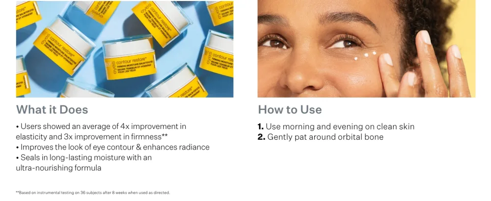 StriVectin Contour Restore  Firming Moisture Balm for Eyes  0.5 oz - how to use