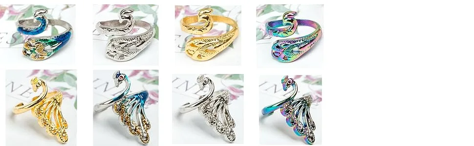 J.CARP 8 Pcs Adjustable Knitting Crochet Loop Ring  Braided Knitting Ring Yarn Guide Finger Holder for Mother Grandma Thanksgiving Presents 8pcs - Adjustable Knitting Loop