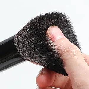 BS-MALL Makeup Brush Set 18 Pcs Premium Synthetic Foundation Powder Concealers Eye shadows Blush Makeup Brushes with black Bag (Black) - product information 28