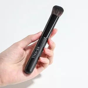 BS-MALL Makeup Brush Set 18 Pcs Premium Synthetic Foundation Powder Concealers Eye shadows Blush Makeup Brushes with black Bag (Black) - product information 29