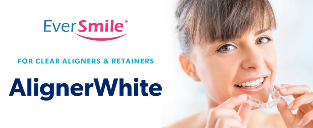 EverSmile AlignerWhite Teeth Whitening Pen | for Clear Aligners and Retainers  Aligner Whitener  Gel Whitening Pen - AlignerWhite