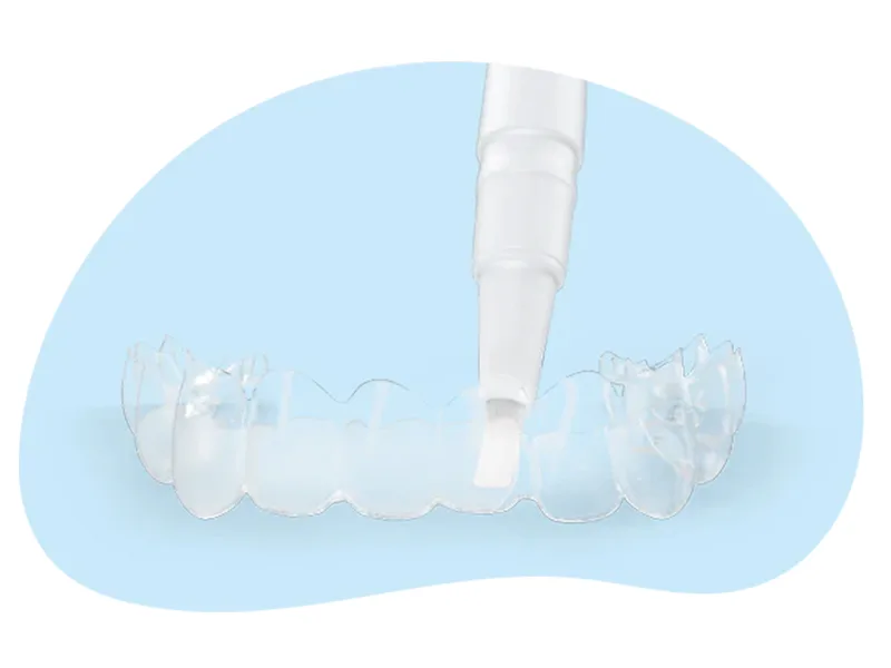 EverSmile AlignerWhite Teeth Whitening Pen | for Clear Aligners and Retainers  Aligner Whitener  Gel Whitening Pen - AlignerWhite solution