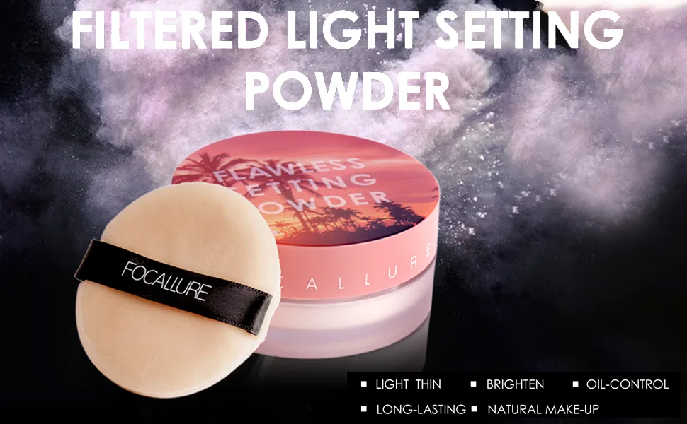 Focallure Flawless Setting Long Lasting Spray Beauty Compact Powder Make Up Powder Double Lasting Foundation 04 - product information 20