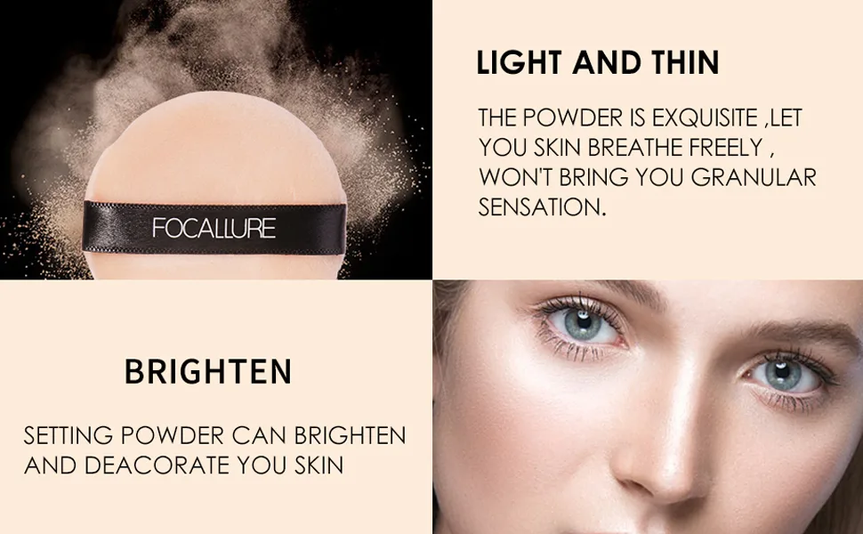 Focallure Flawless Setting Long Lasting Spray Beauty Compact Powder Make Up Powder Double Lasting Foundation 04 - product information 22